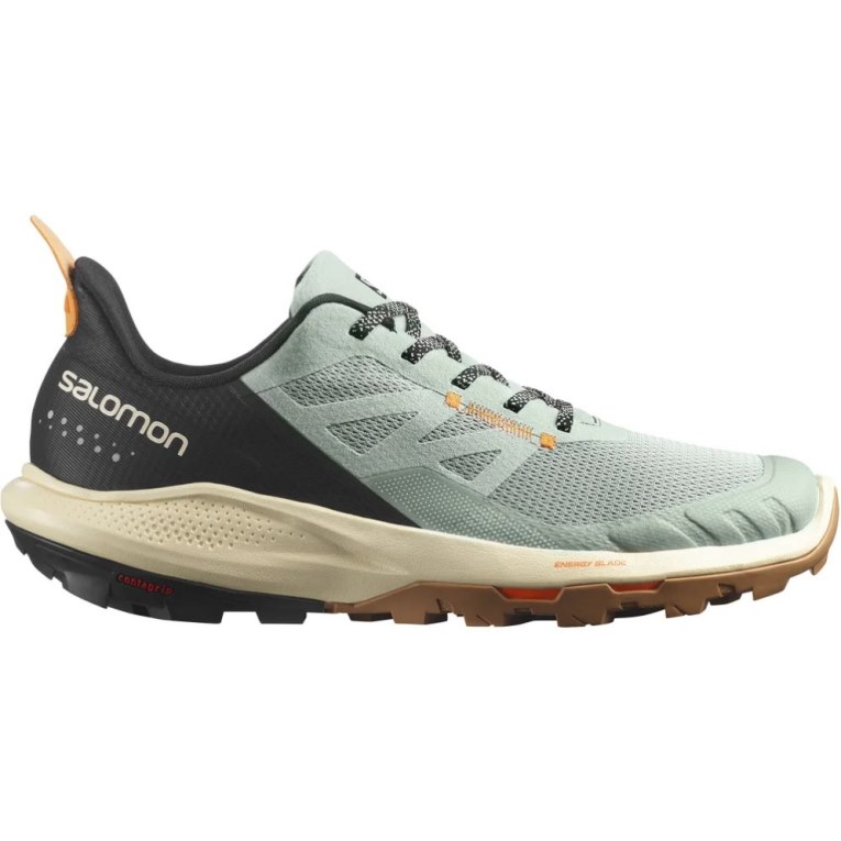 Tenis Senderismo Salomon Outpulse Hombre Verde Menta Negros | MX DPKI985